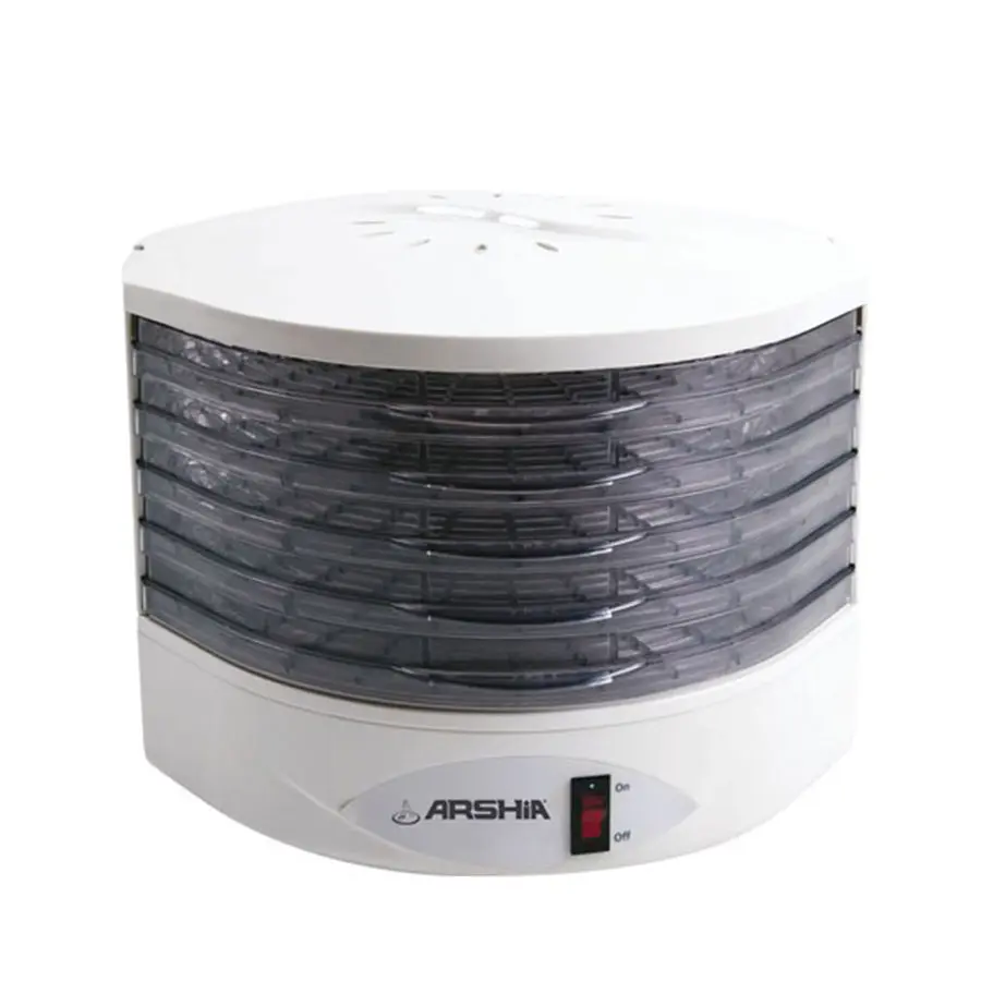 میوه خشک کن 5طبقه سفید عرشیا مدل FD130-1340
