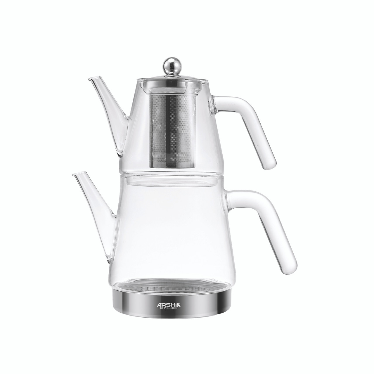 کتری و قوری شیشه ای عرشیا مدلGT115-3835