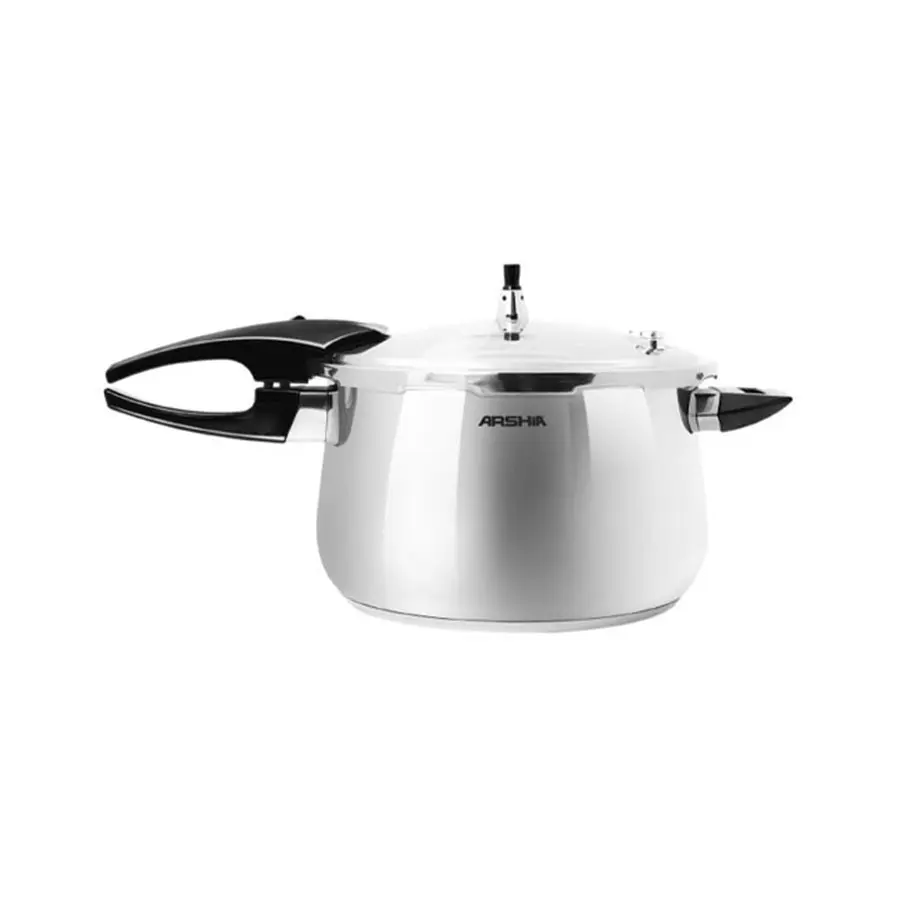 زودپز تک دسته ۲۴سانت استیل تک دسته عرشیا مدلPR135-345